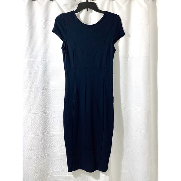 Felicity & Coco Navy Exposed Zipper Dress - Picture 3 of 4